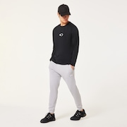 Enhance Light Grid L/S Crew 5.7 - Blackout