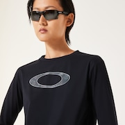 Radiant Sp Ellipse L/S Tee 10.0 - Blackout