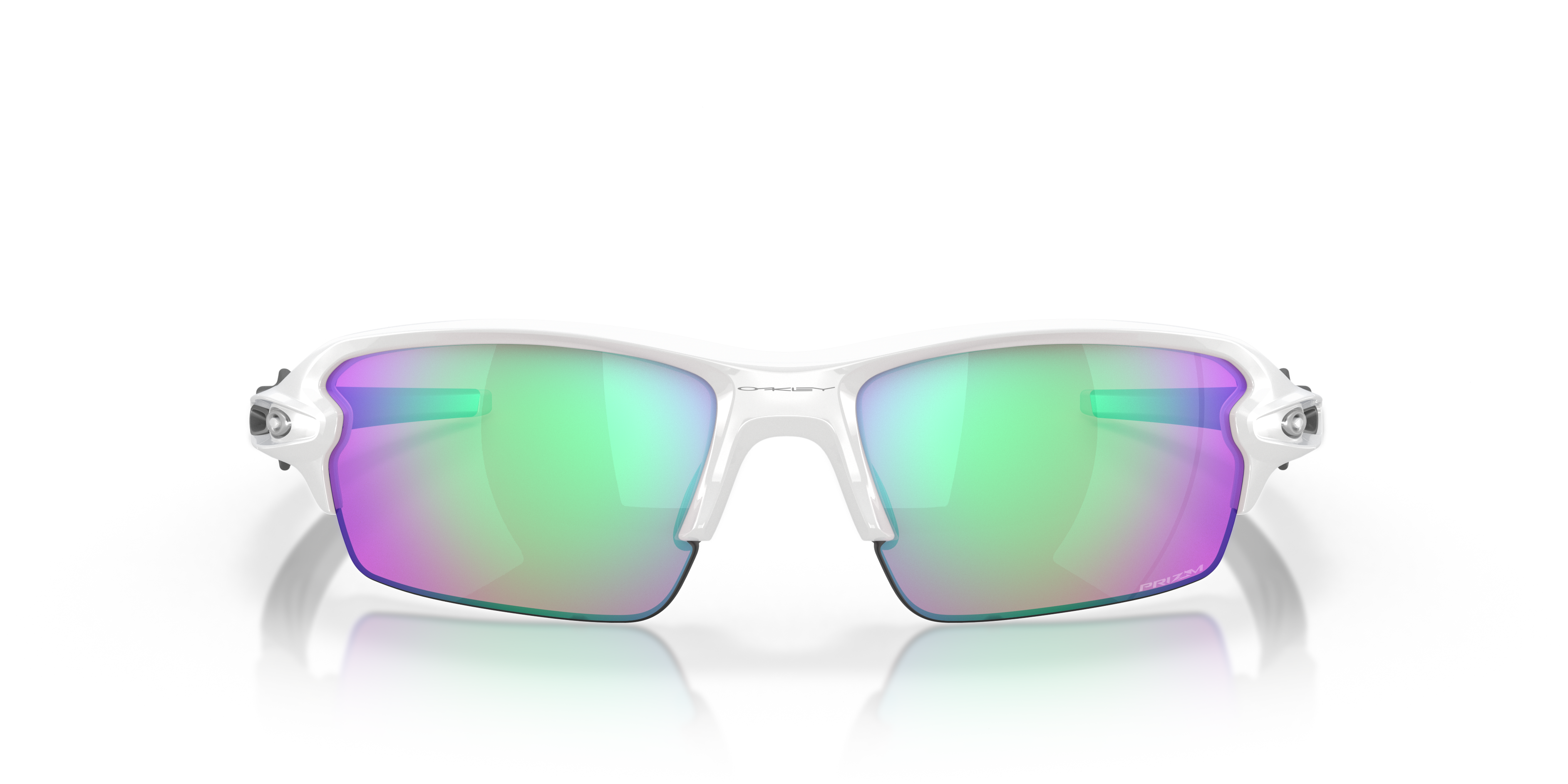 Flak® 2.0 (Low Bridge Fit) Prizm Golf Lenses, Polished Black Frame