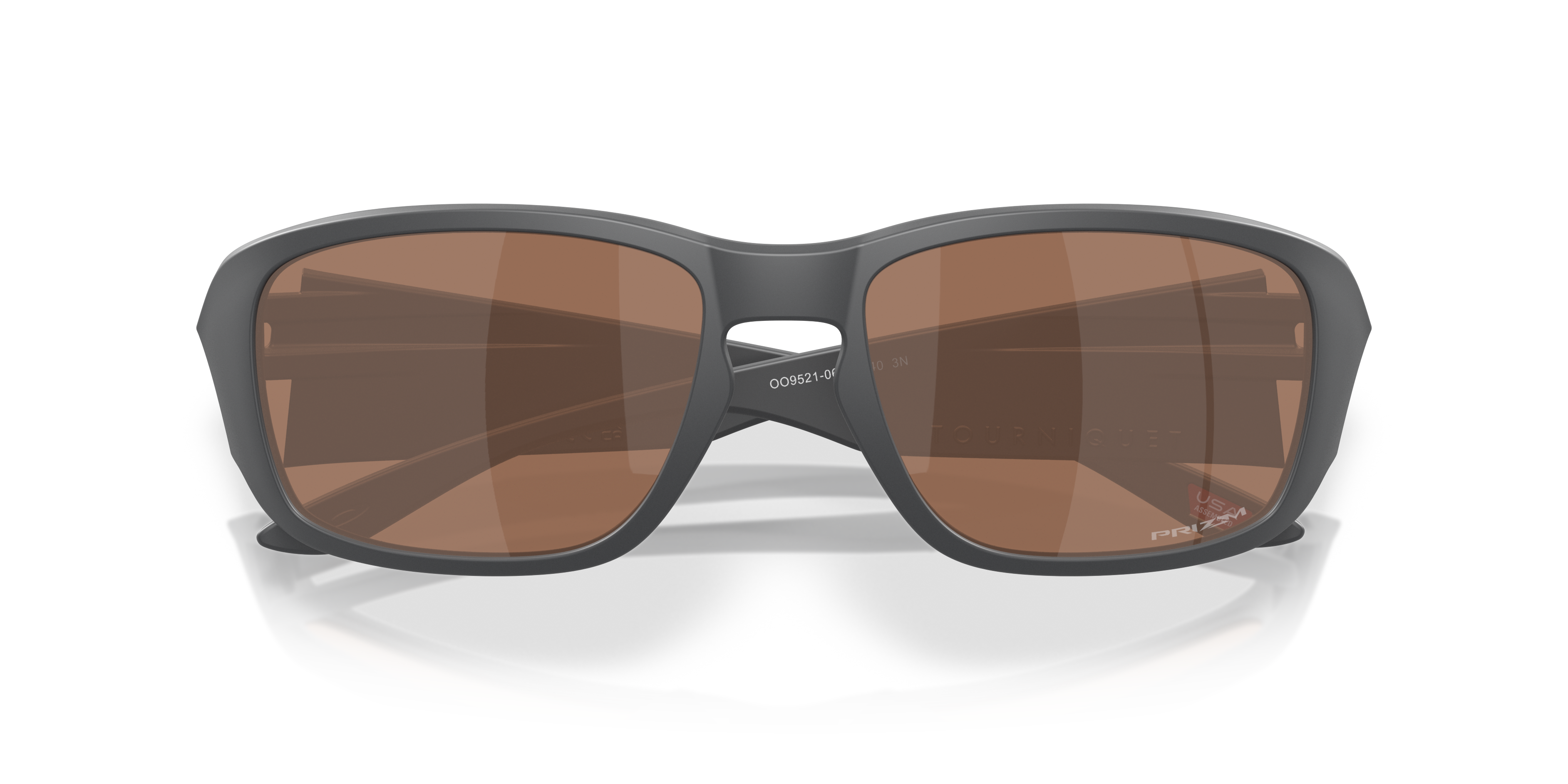 Oakley Tourniquet Sunglasses with Matte Black Frame and Prizm Grey
