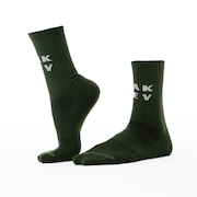 Oakley Bark Crew 1 Pack Sock - Surplus Green