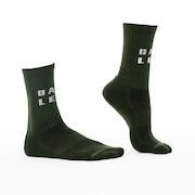 Oakley Bark Crew 1 Pack Sock - Surplus Green