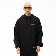 Oakley ブラック ジップアップジャケット Oakley Jaqueta Oakley Sports Windbreaker - Blackout | Oakley® BR