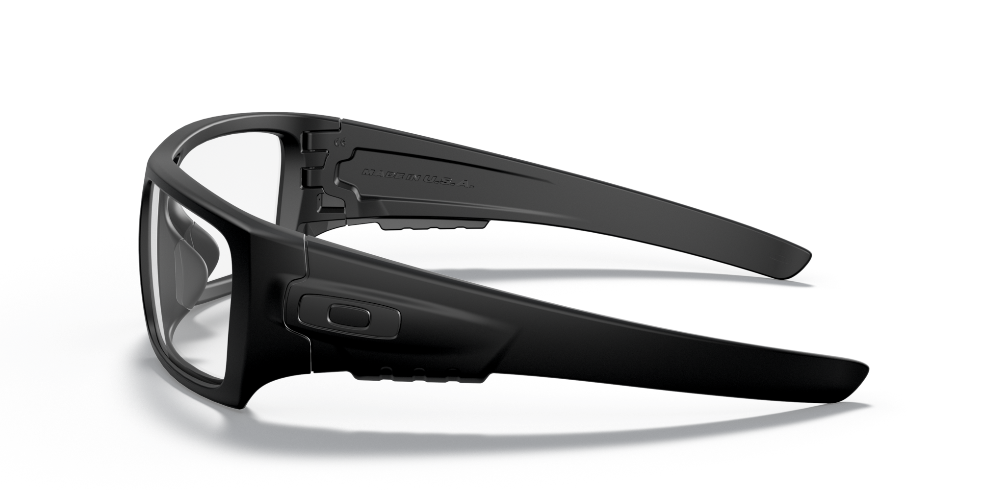 Det Cord™ PPE Clear Lenses, Matte Black Frame Sunglasses Oakley® US