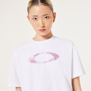 Radiant Uv Shade Ellipse Tee 9.0 - White
