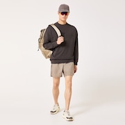 New Retro Fleece L/S Crew 1.0 - Shadow/black