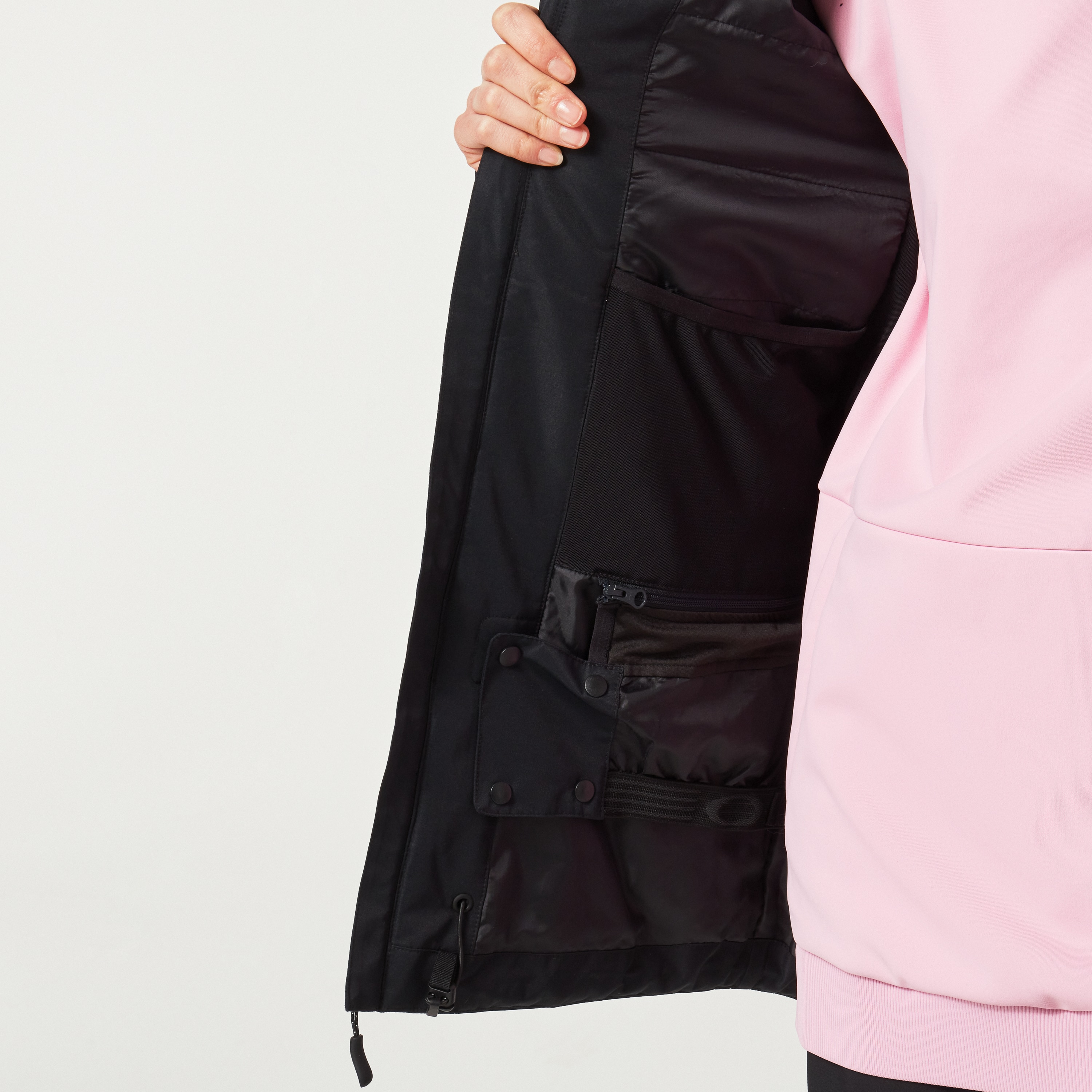 Oakley フード付きボードジャケット Mピンク Oakley フード付きボードジャケット Mピンク