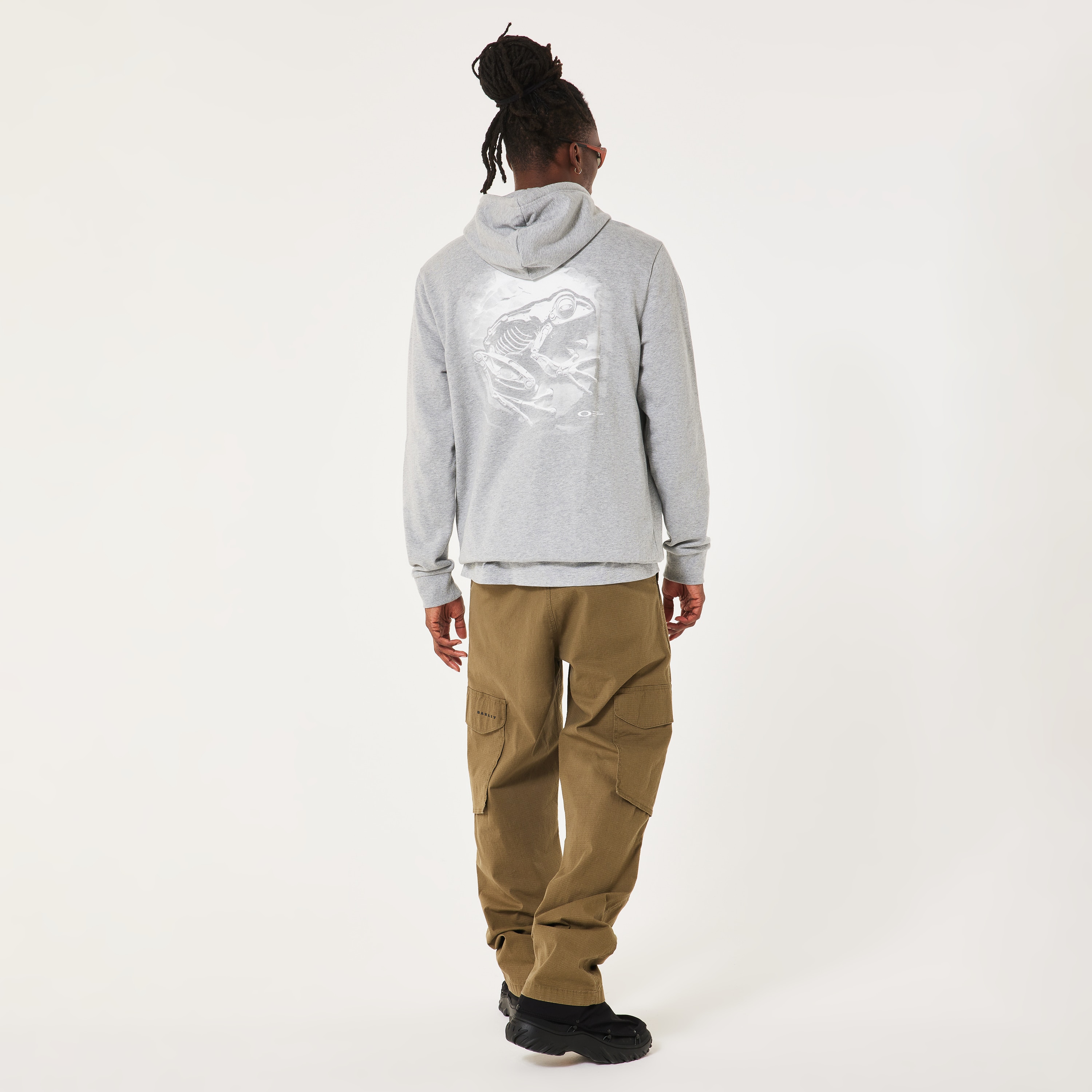 Oakley Futurescape Fossil Hoodie - New Granite Heather | Oakley® US