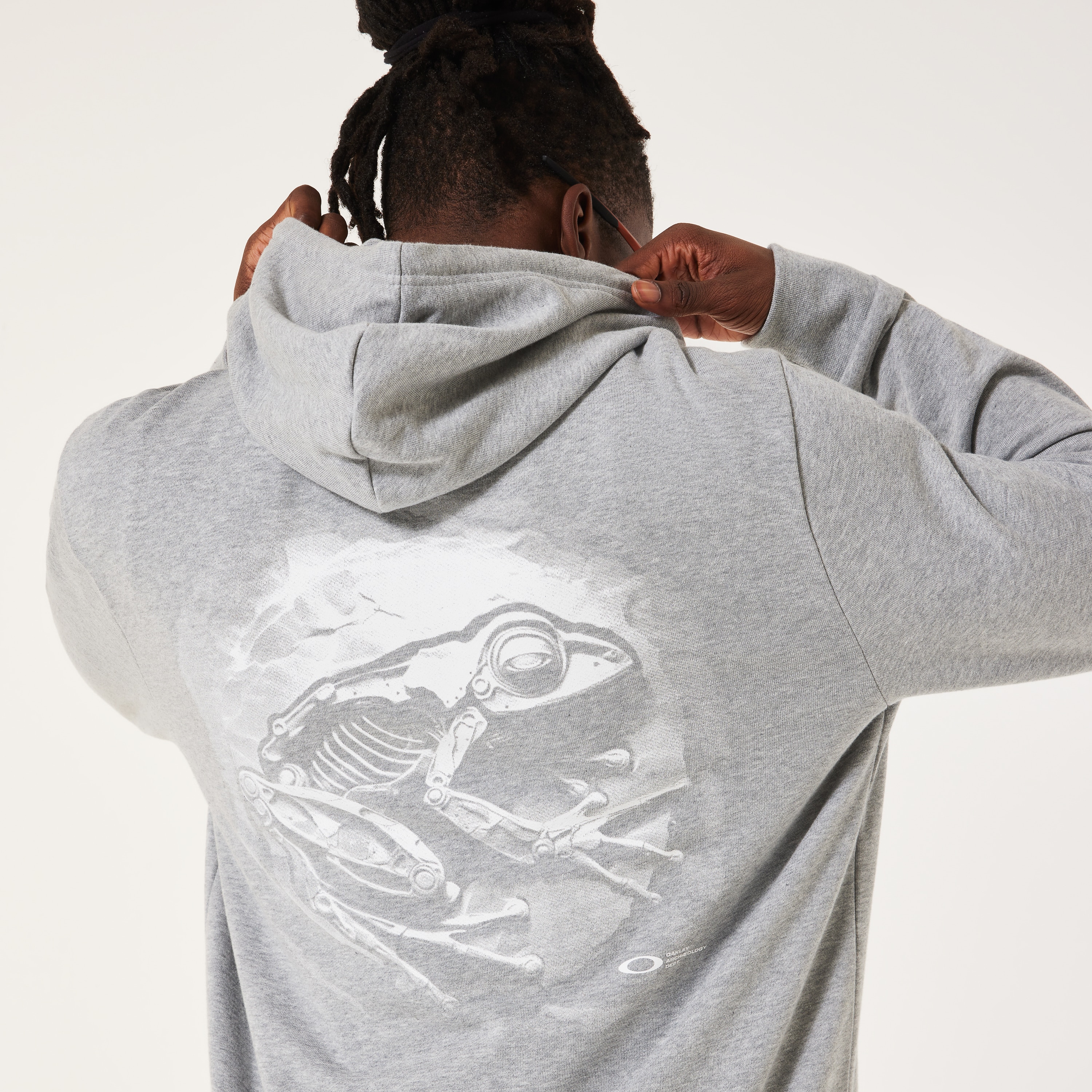 Oakley Futurescape Fossil Hoodie - New Granite Heather | Oakley® US