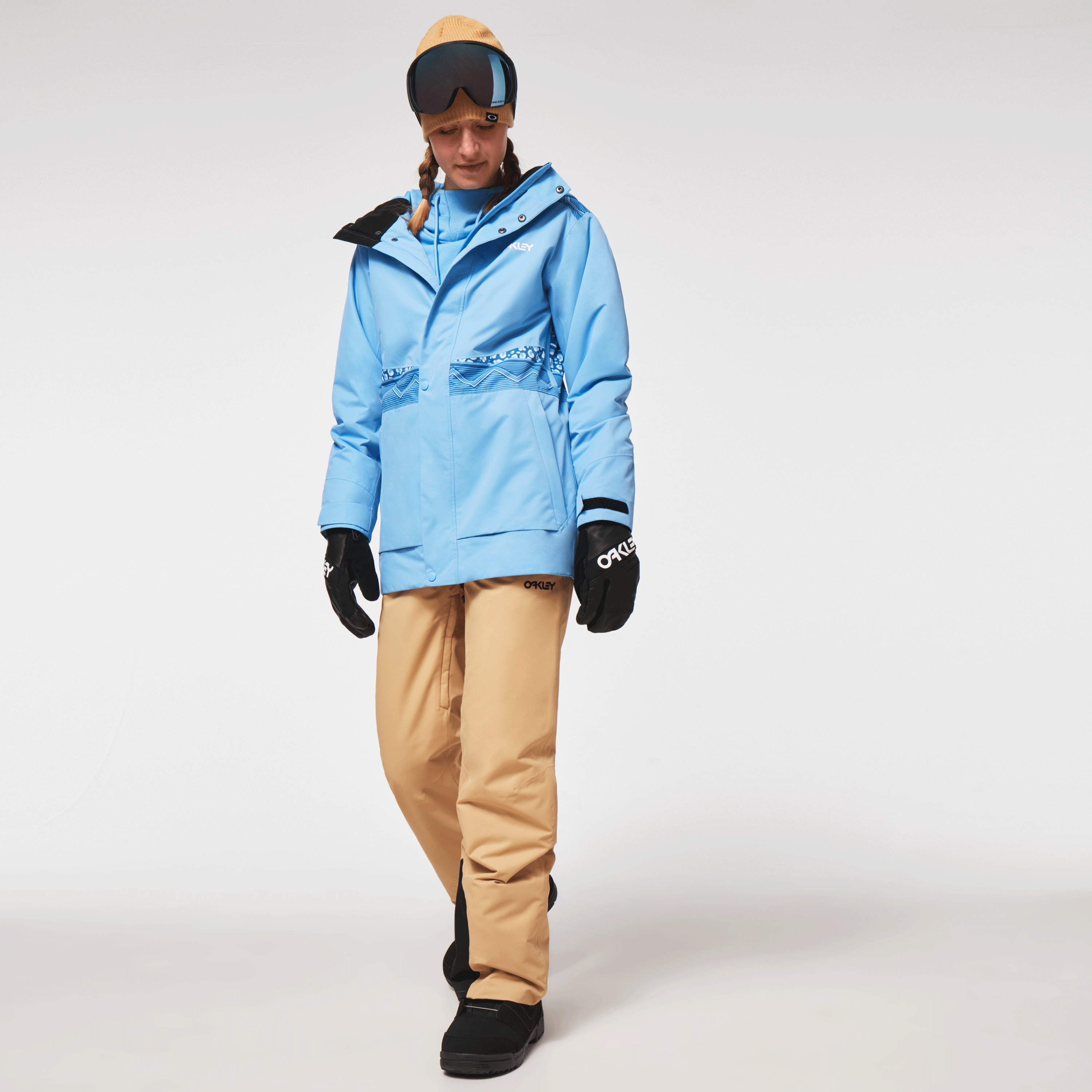 Oakley Womens 2.0 Fleece Hoody - Breeze Blue | Oakley® US