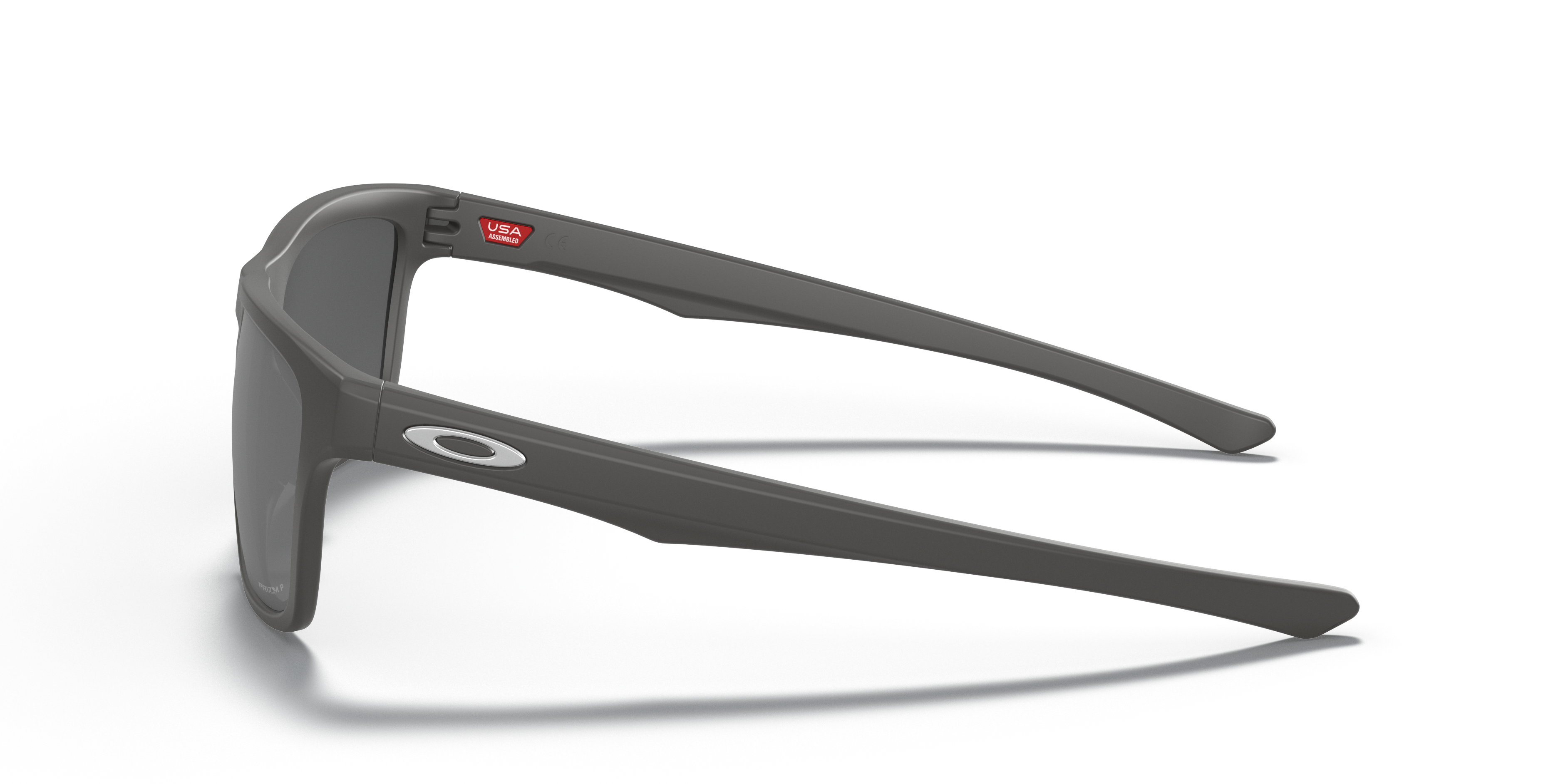 Holston Prizm Black Polarized Lenses, Matte Dark Grey Frame Sunglasses |  Oakley® US