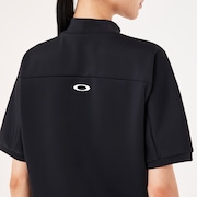 Elevate SS Mock Pullover - Blackout