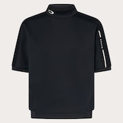 Elevate SS Mock Pullover - Blackout
