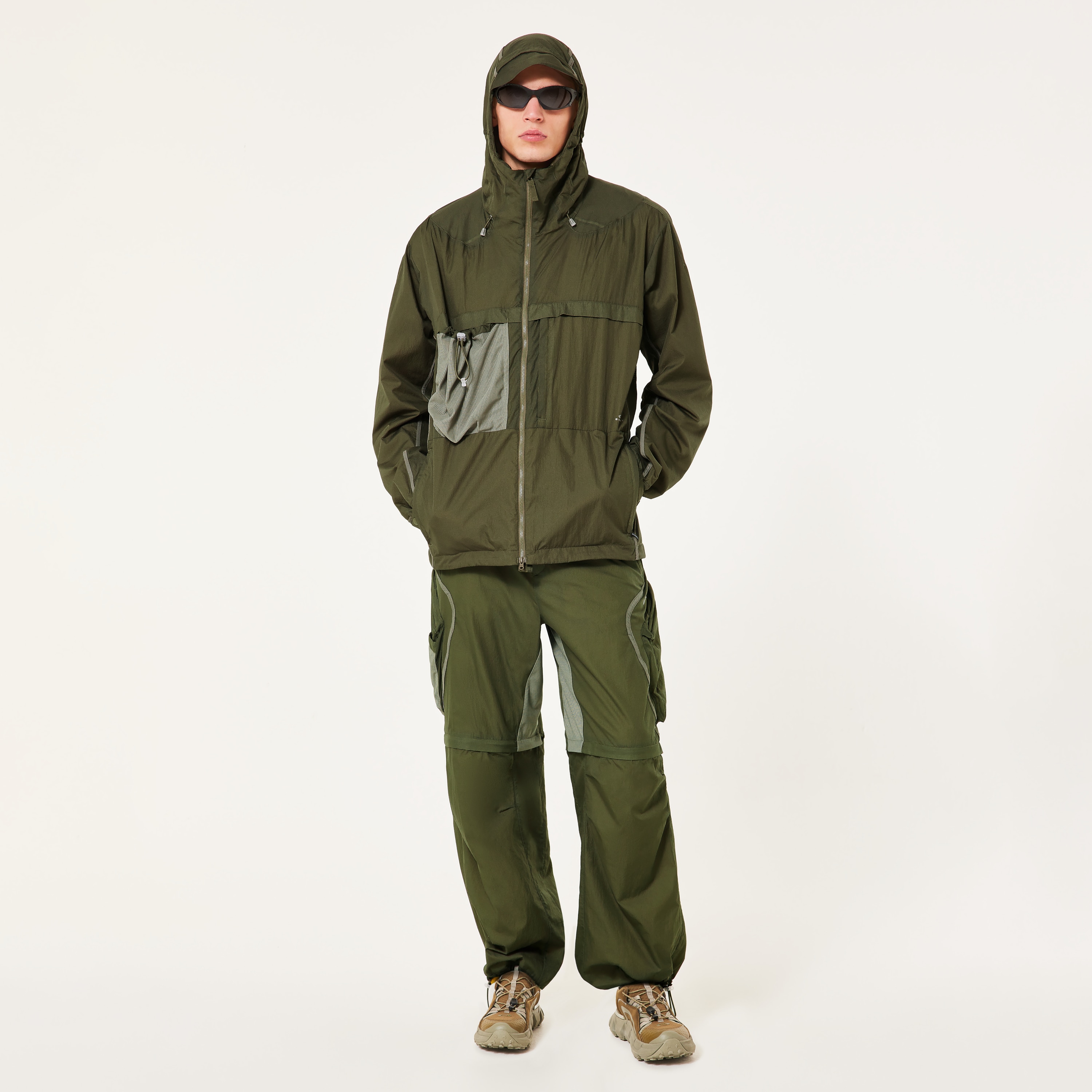 Oakley Latitude Flight Wind Jacket In Green