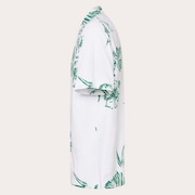 Hibiscus Breeze Shirt - Aop Hibiscus White/Green