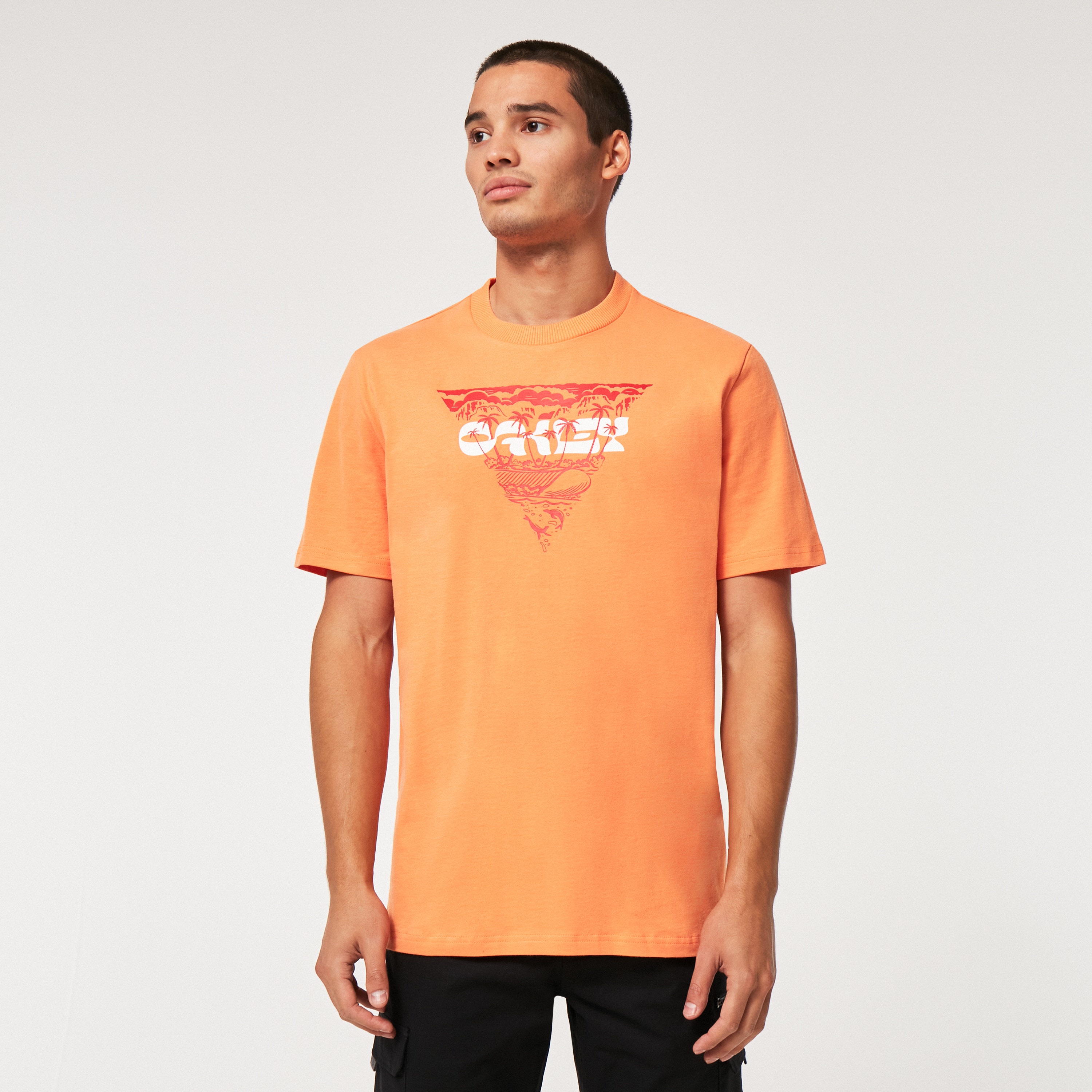 Oakley - tiki Oakley Tiki Tee - Soft Orange | Oakley® US