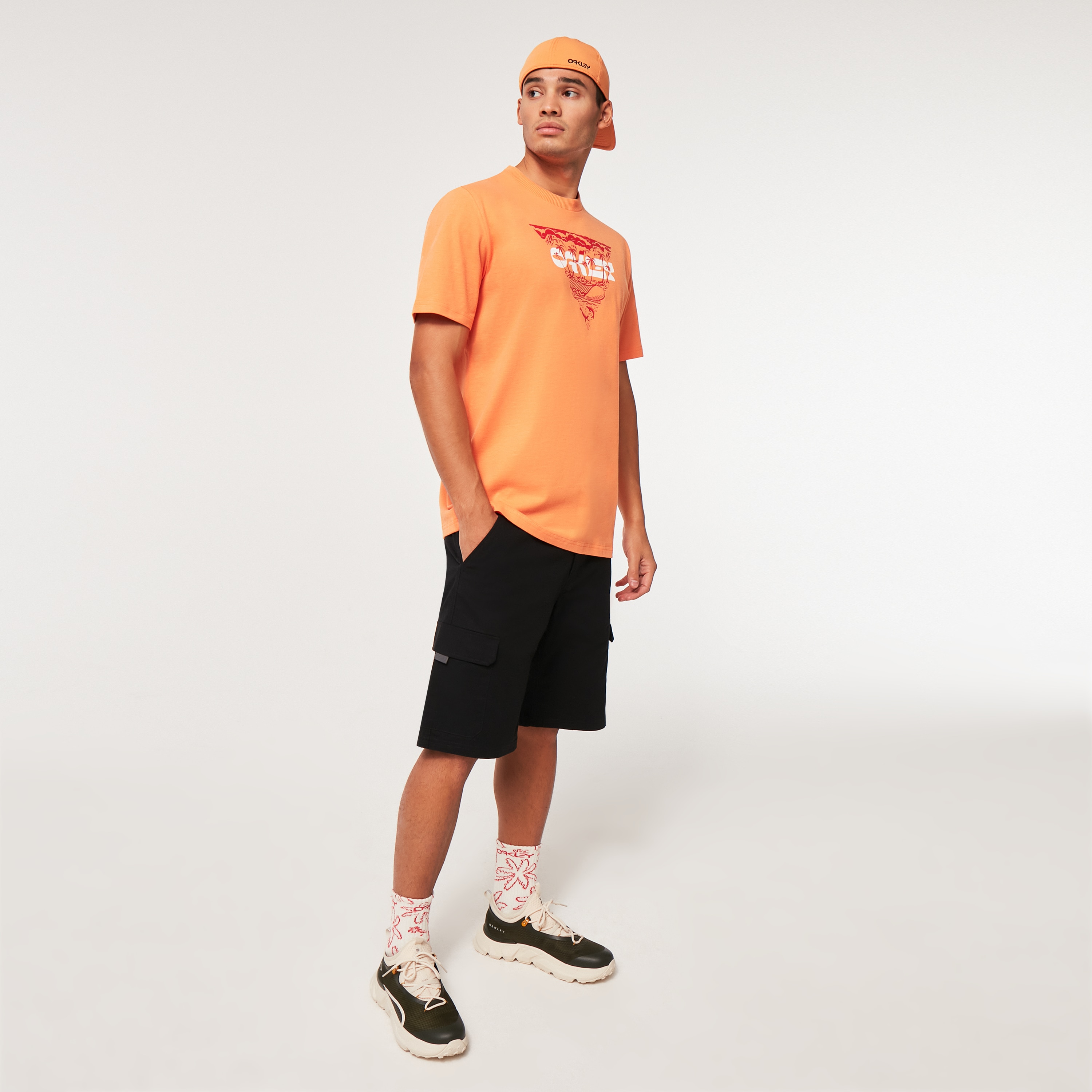Oakley - tiki Oakley Tiki Tee - Soft Orange | Oakley® US