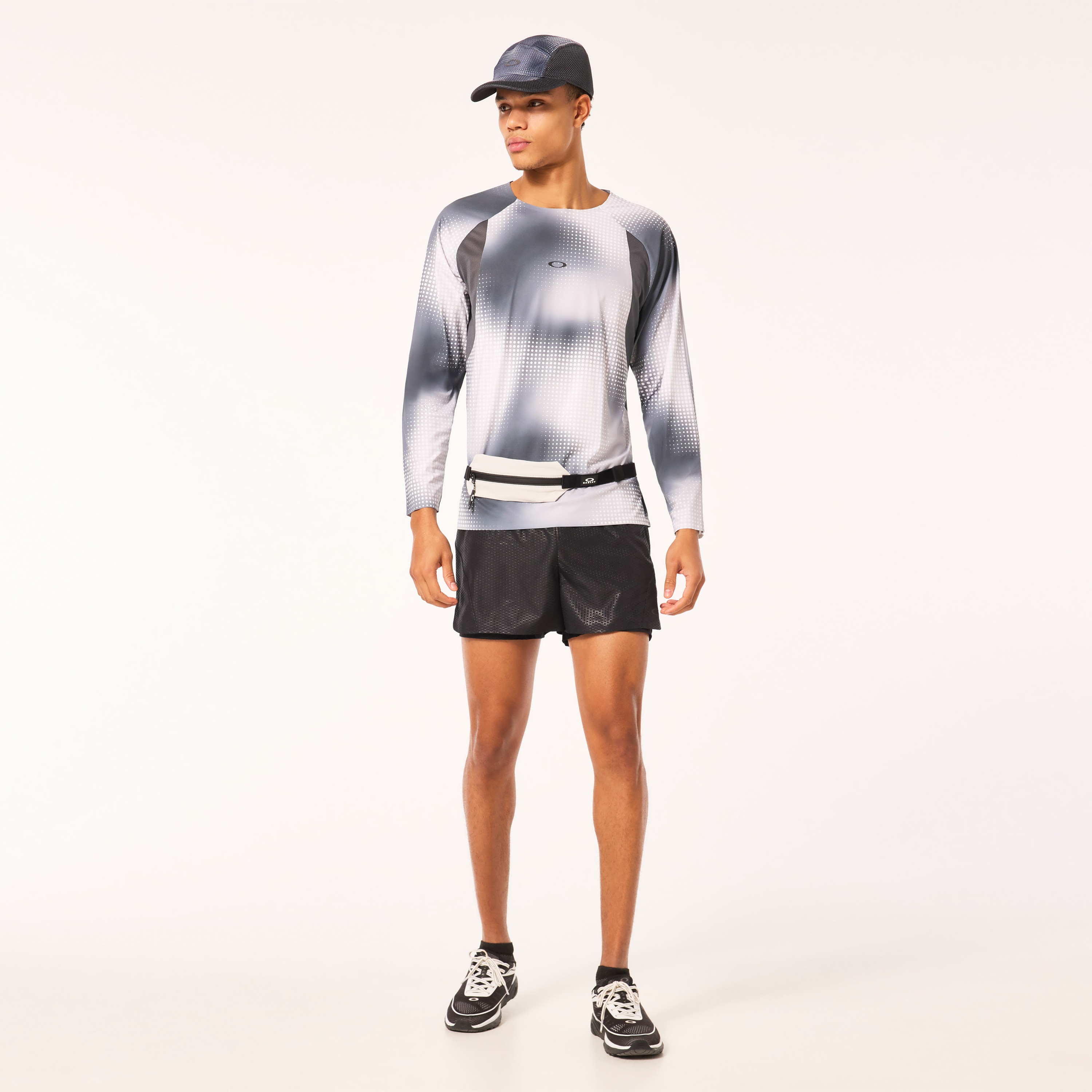 Oakley Pursuit Pro LS Tee - Organic Spots Gray | Oakley® US