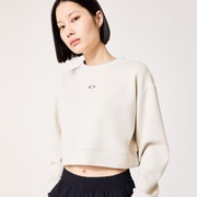 Radiant Peach Fleece Cropped 1 - Mist