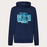 Mountain Camo Hoodie - Abyss
