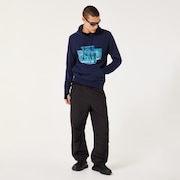 Mountain Camo Hoodie - Abyss