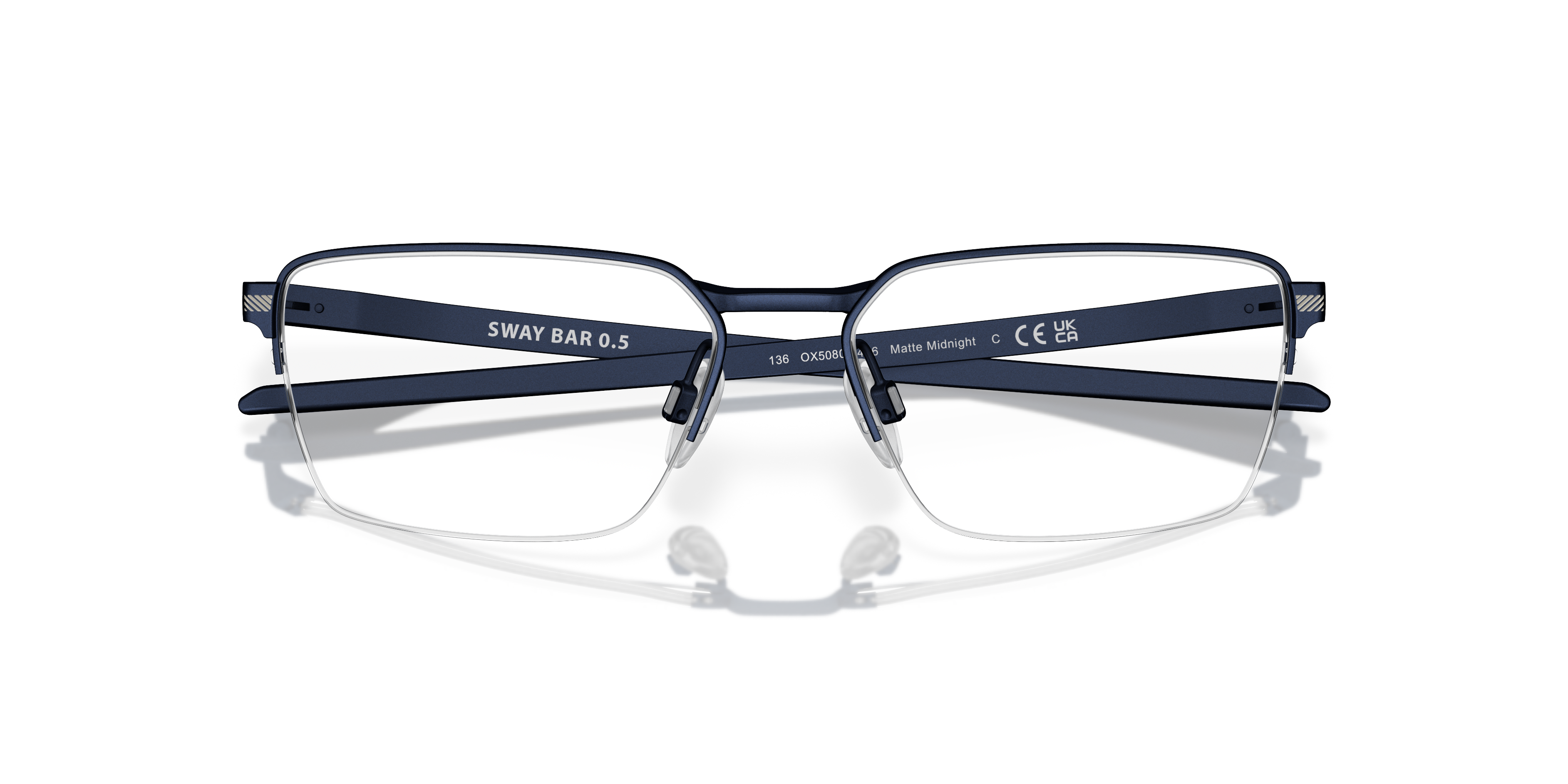 オプティック Oakley Sway Bar 0.5 Eyeglasses with Satin Black Frame | Oakley® US