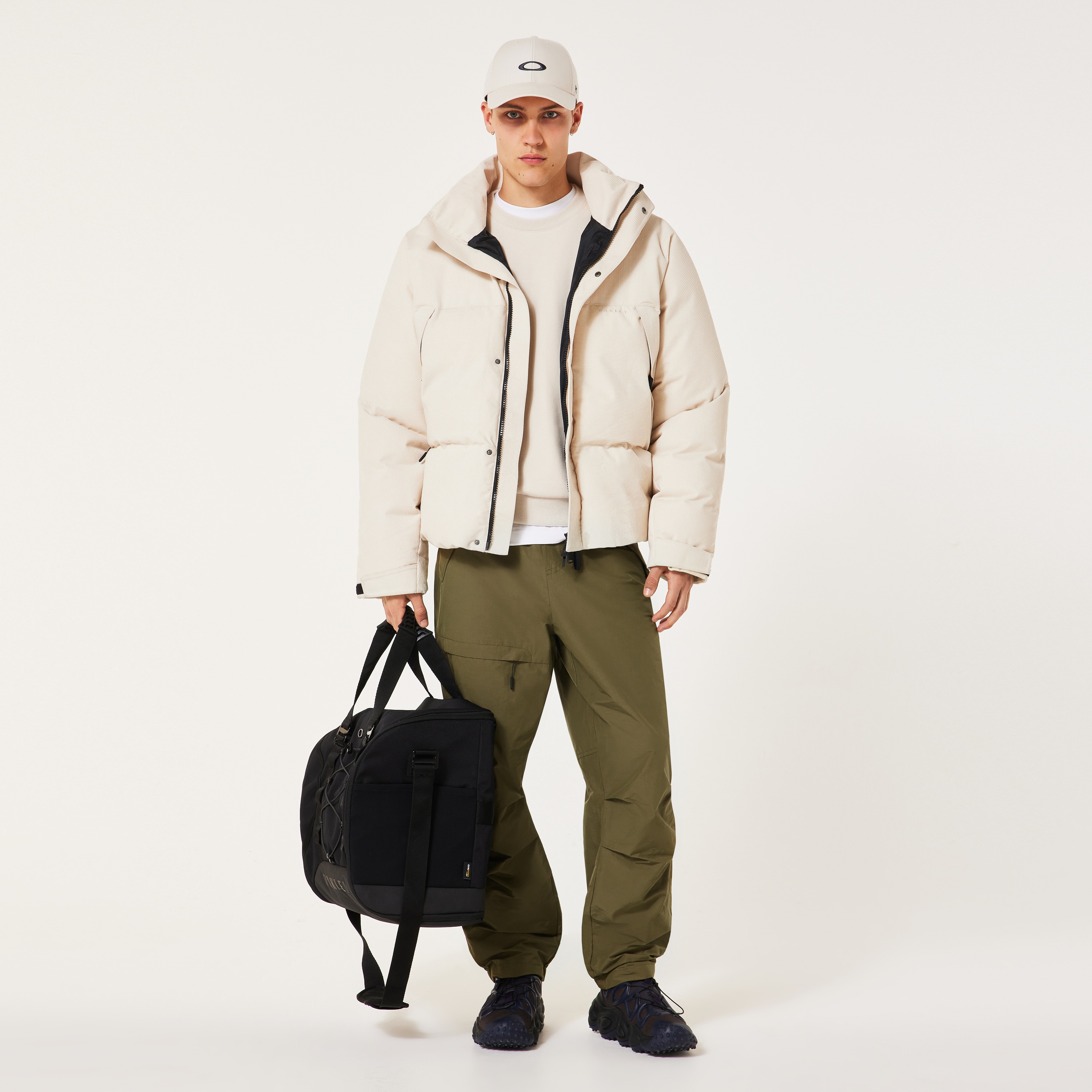 Oakley Streetpeak Corduroy Puffer Jacket - Mist | Oakley® US