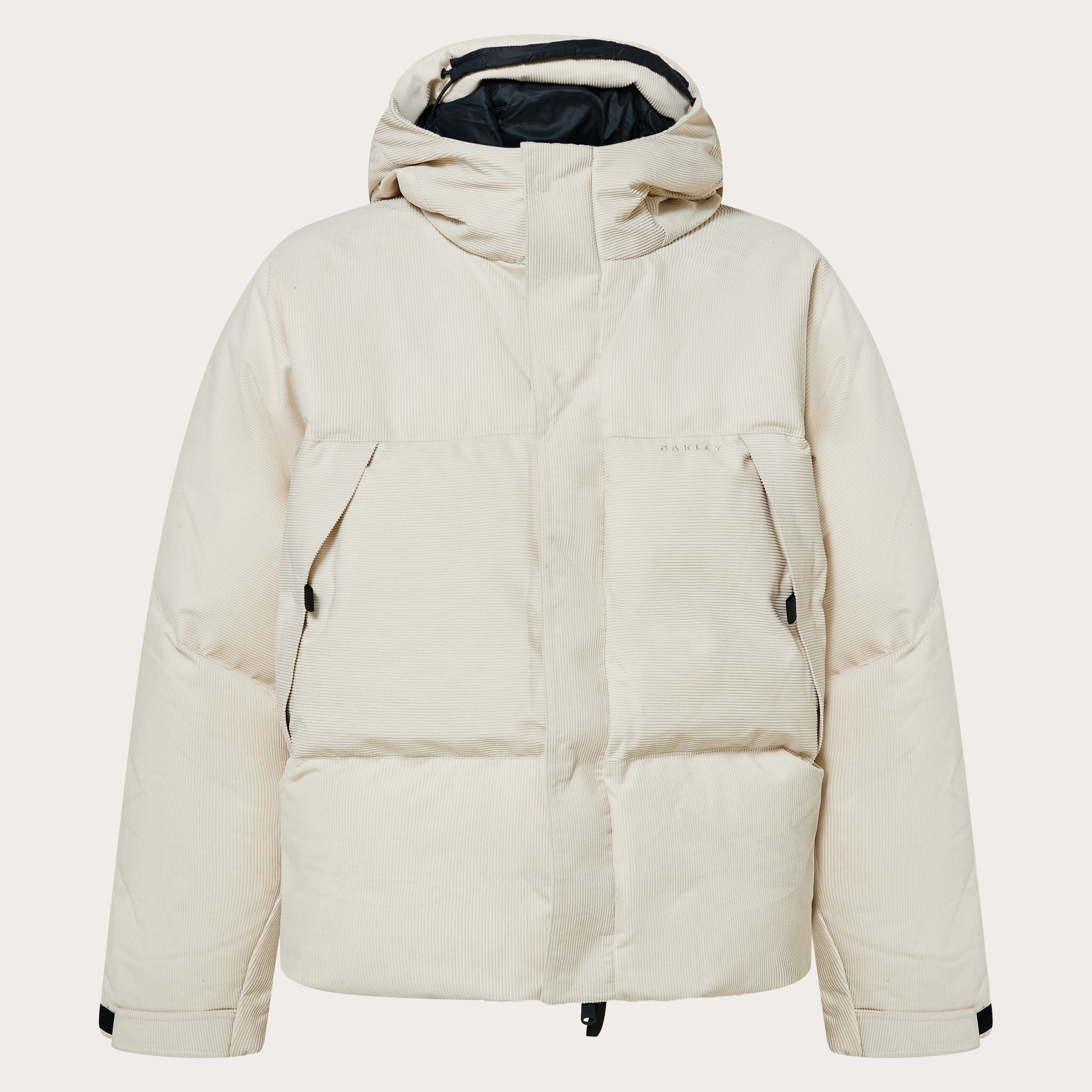 Oakley Sreetpeak Corduroy Puffer Jack In Gray