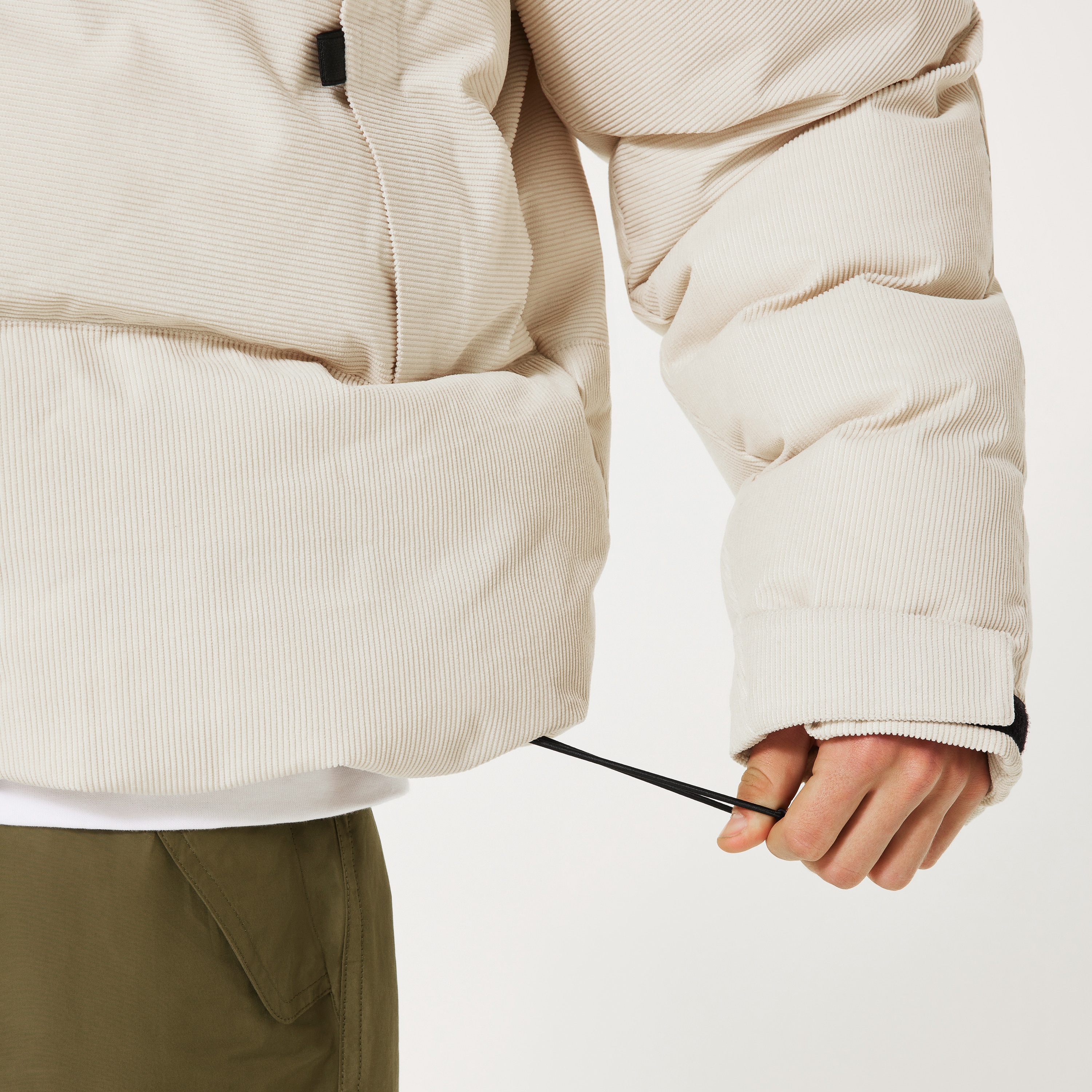 Oakley Streetpeak Corduroy Puffer Jacket - Mist | Oakley® US