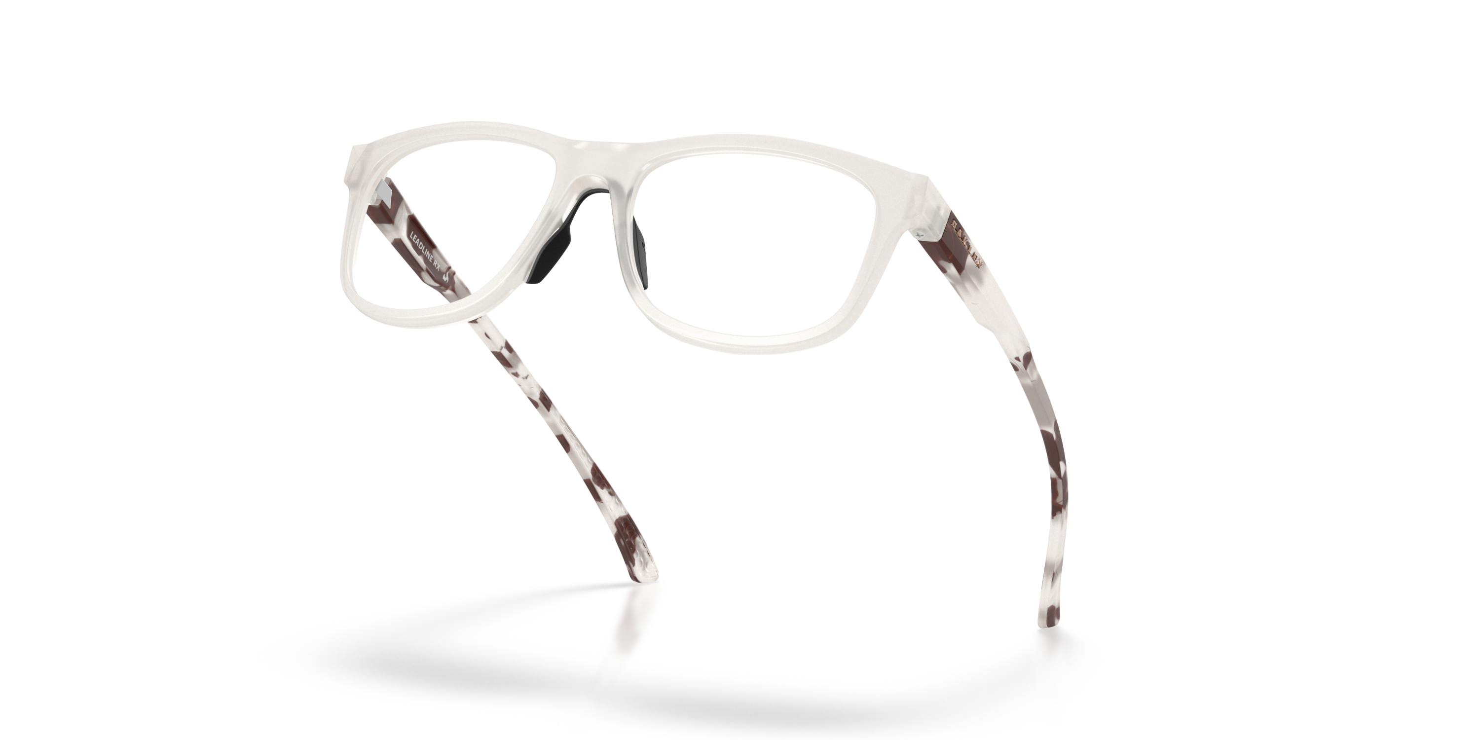 Leadline Seek Collection Matte Transparent Opaline Eyeglasses