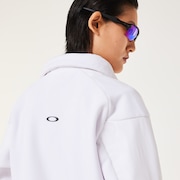 Elevate Pullover H/Z Fleece - White
