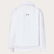 Elevate Pullover H/Z Fleece - White