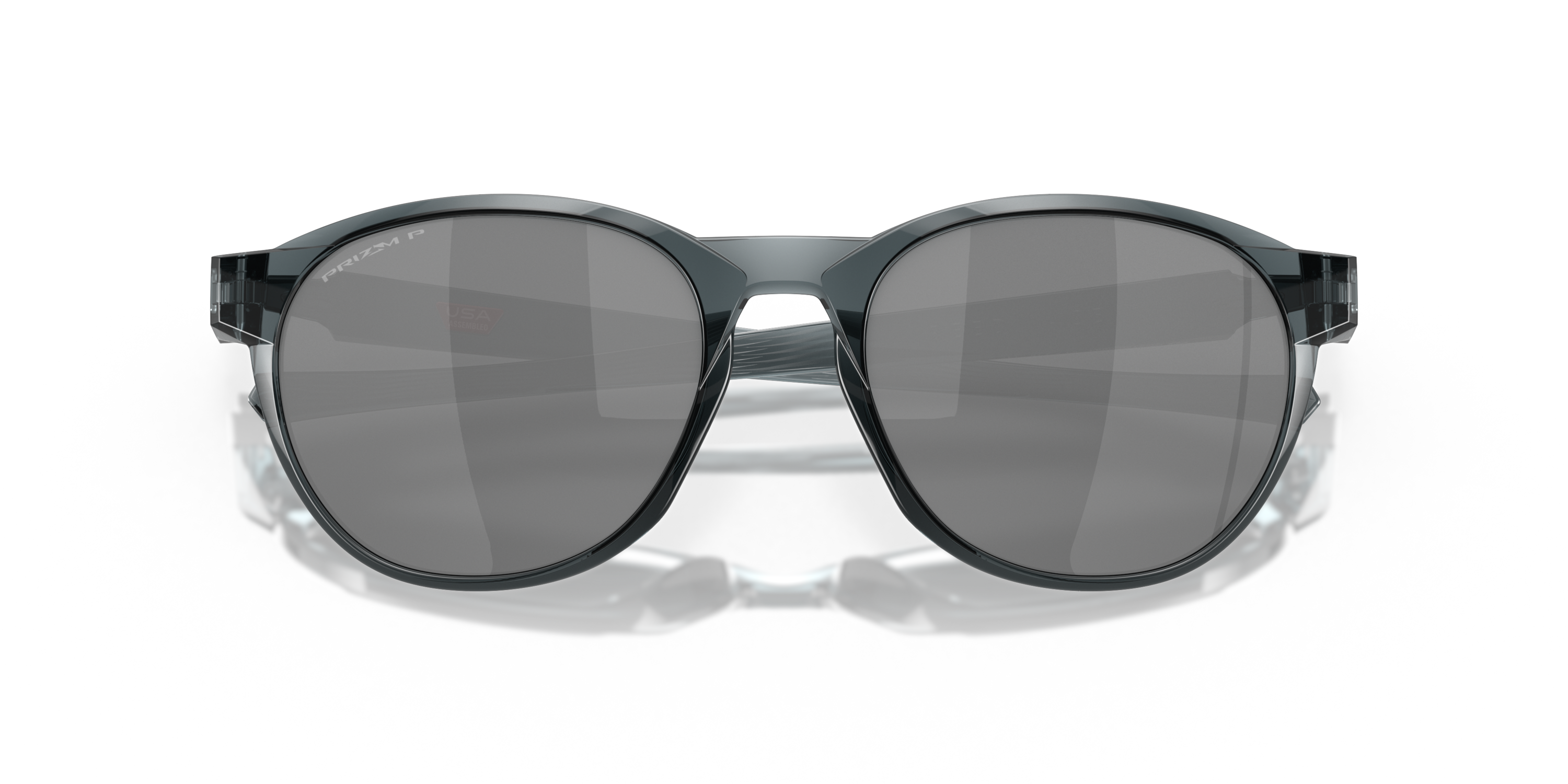 Oakley Reedmace Sunglasses with Crystal Black Frame and Prizm Black ...