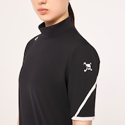 Elevate Fluent Mock Shirt - Blackout