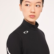 Elevate Fluent Mock Shirt - Blackout