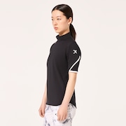 Elevate Fluent Mock Shirt - Blackout