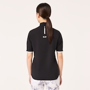Elevate Fluent Mock Shirt - Blackout