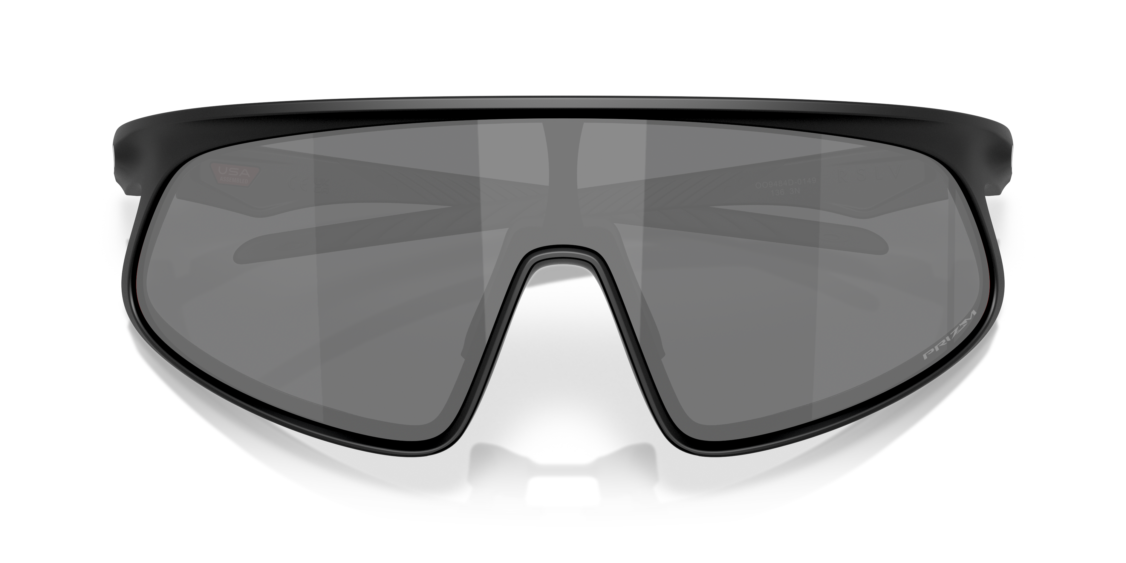 オークリー リゾルブ プリズム OAKLEY RSLV RSLV Prizm Road Lenses, Matte Black Frame Sunglasses