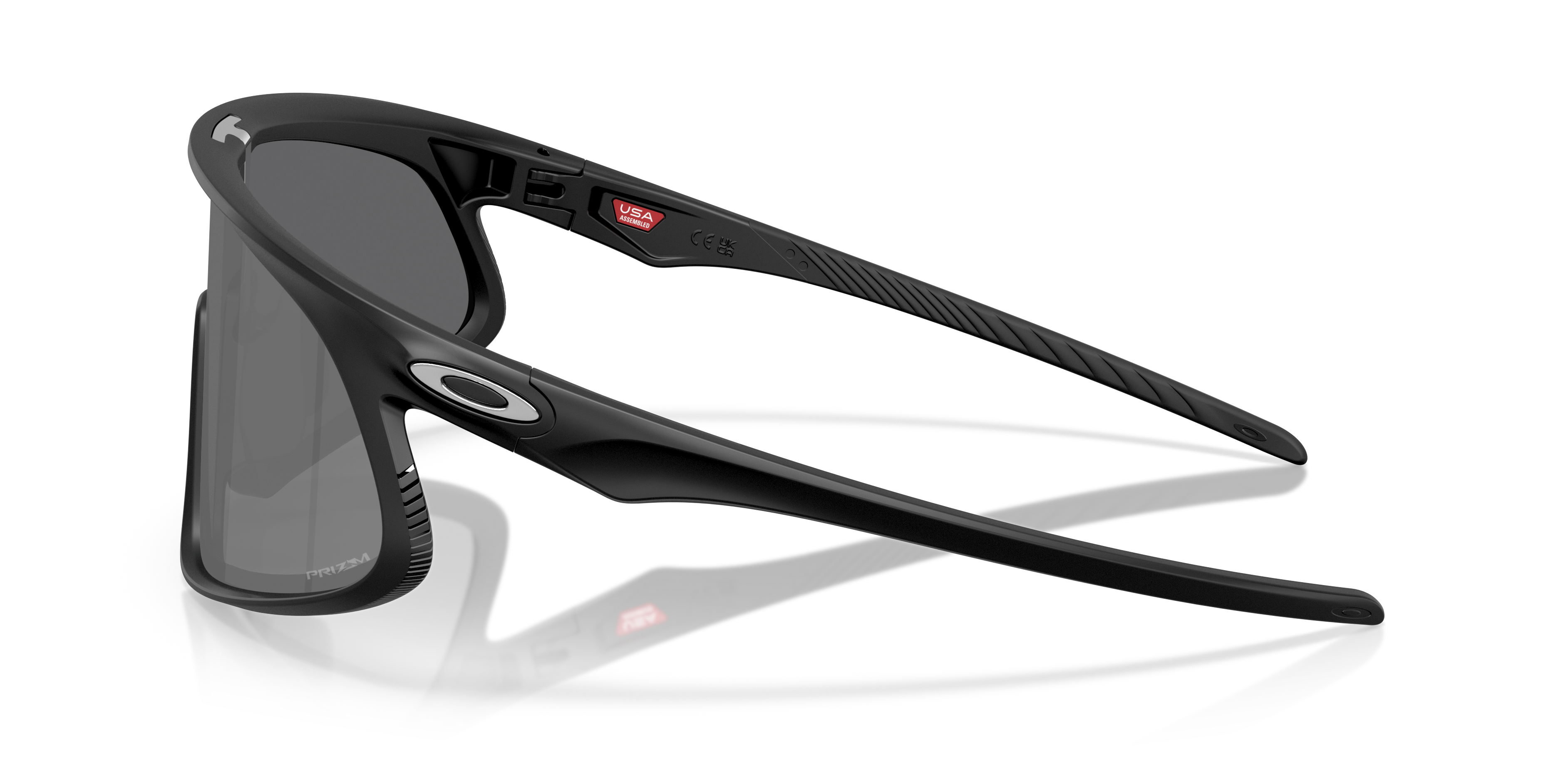 RSLV Prizm Road Lenses, Matte Black Frame Sunglasses