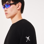 Skull Surface Sweater Crew 3.0 - Blackout