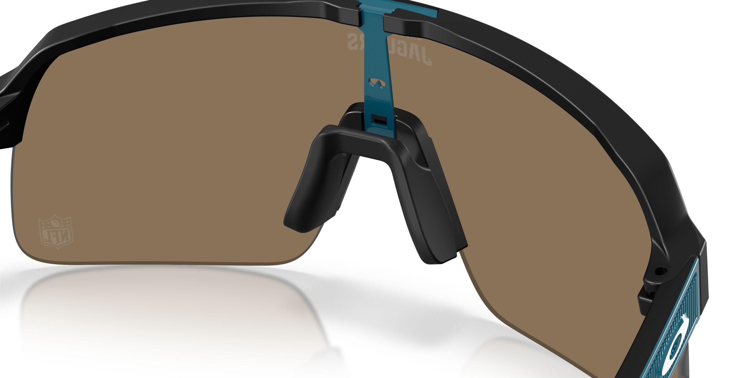 ナツル Jacksonville Jaguars Sutro Lite Prizm 24K Lenses, Matte Black