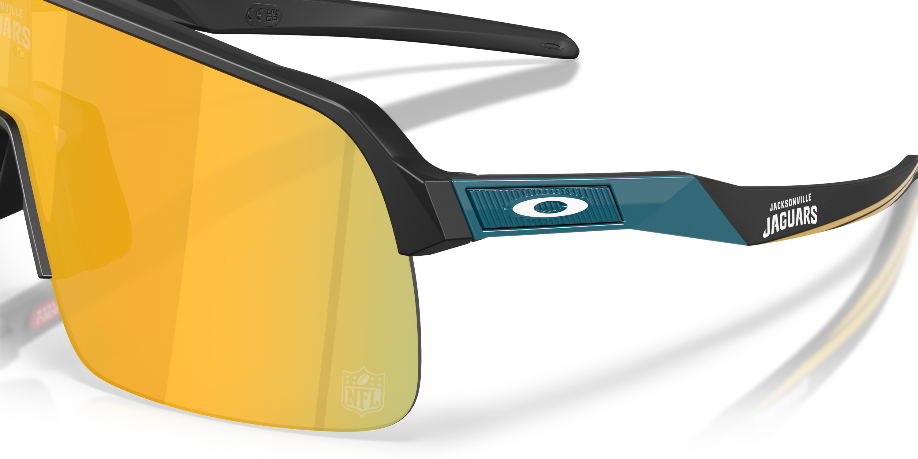 Jacksonville Jaguars Sutro Lite Prizm 24K Lenses, Matte Black