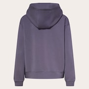 Radiant Peach Fleece Hoodie 11 - Gray Dust