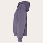 Radiant Peach Fleece Hoodie 11 - Gray Dust