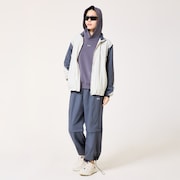 Radiant Peach Fleece Hoodie 11 - Gray Dust