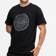 Camiseta Oakley Woody Ellipse - Blackout