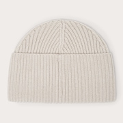 Ellipse Ribbed Beanie - Pebble