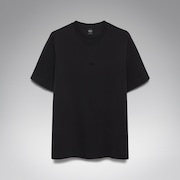 Stacked Flow Tee - Pitch Black