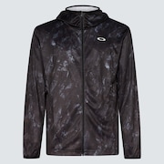 Enhance Knit Hoodie Jacket 13.0 - Black Print