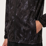 Enhance Knit Hoodie Jacket 13.0 - Black Print